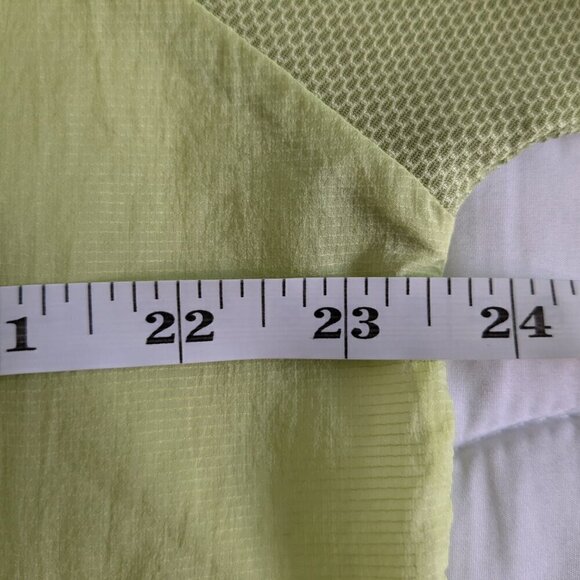 Nike Air Jacket Women's XL Neon Green Full-Zip Windbreaker High Neck Running - Picture 13 of 14